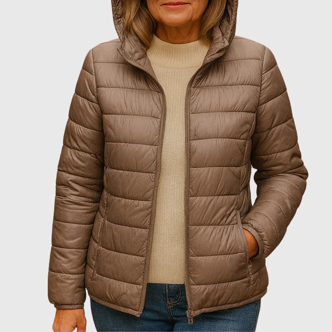 Janey - Ultra-Light Quilted Jacket - MABEL LONDON