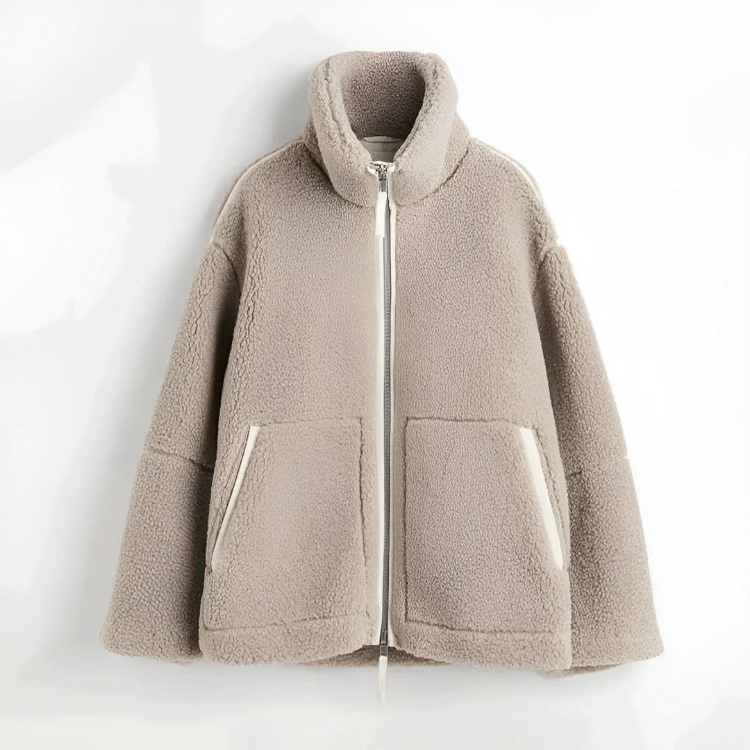 DORA™ | Soft Teddy Jacket - MABEL LONDON