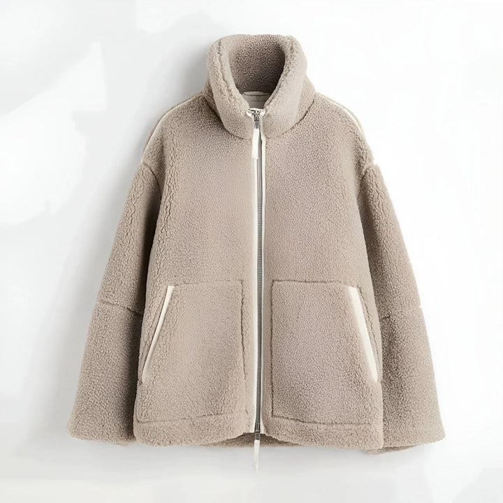 DORA™ | Soft Teddy Jacket - MABEL LONDON
