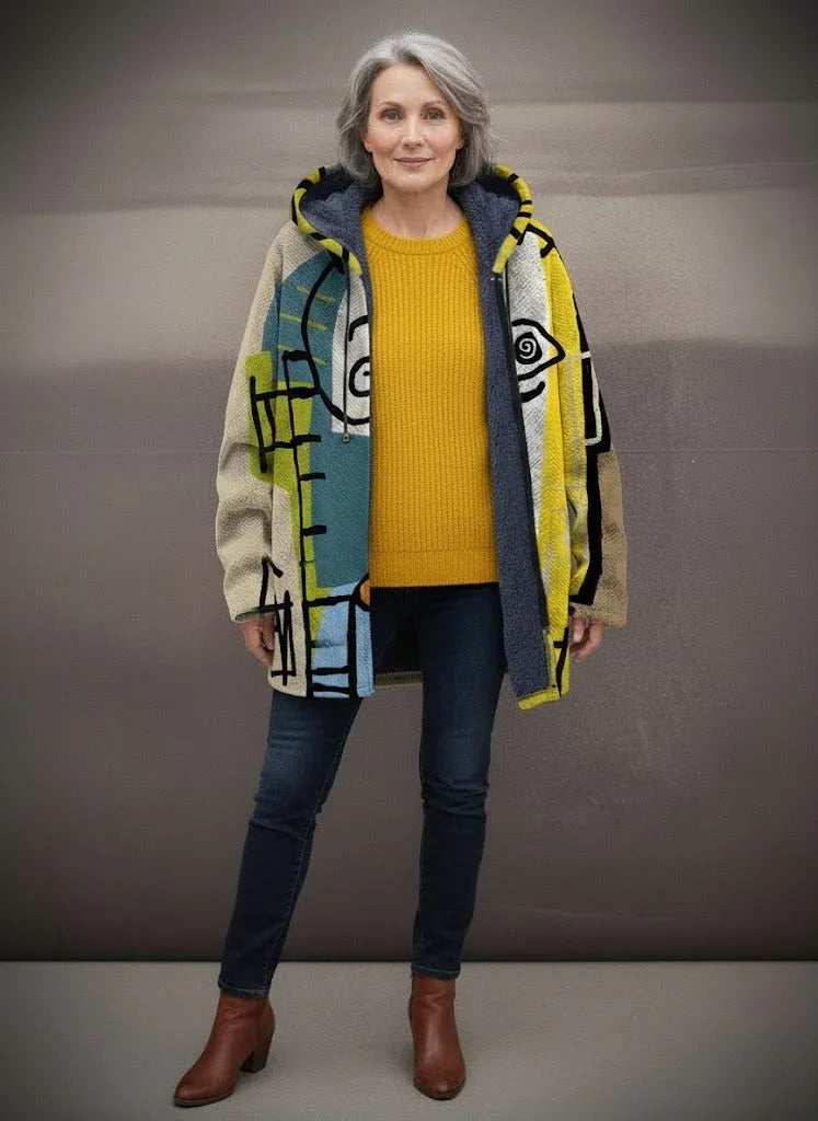 Liset | Luxury cardigan inspired by art - MABEL LONDON