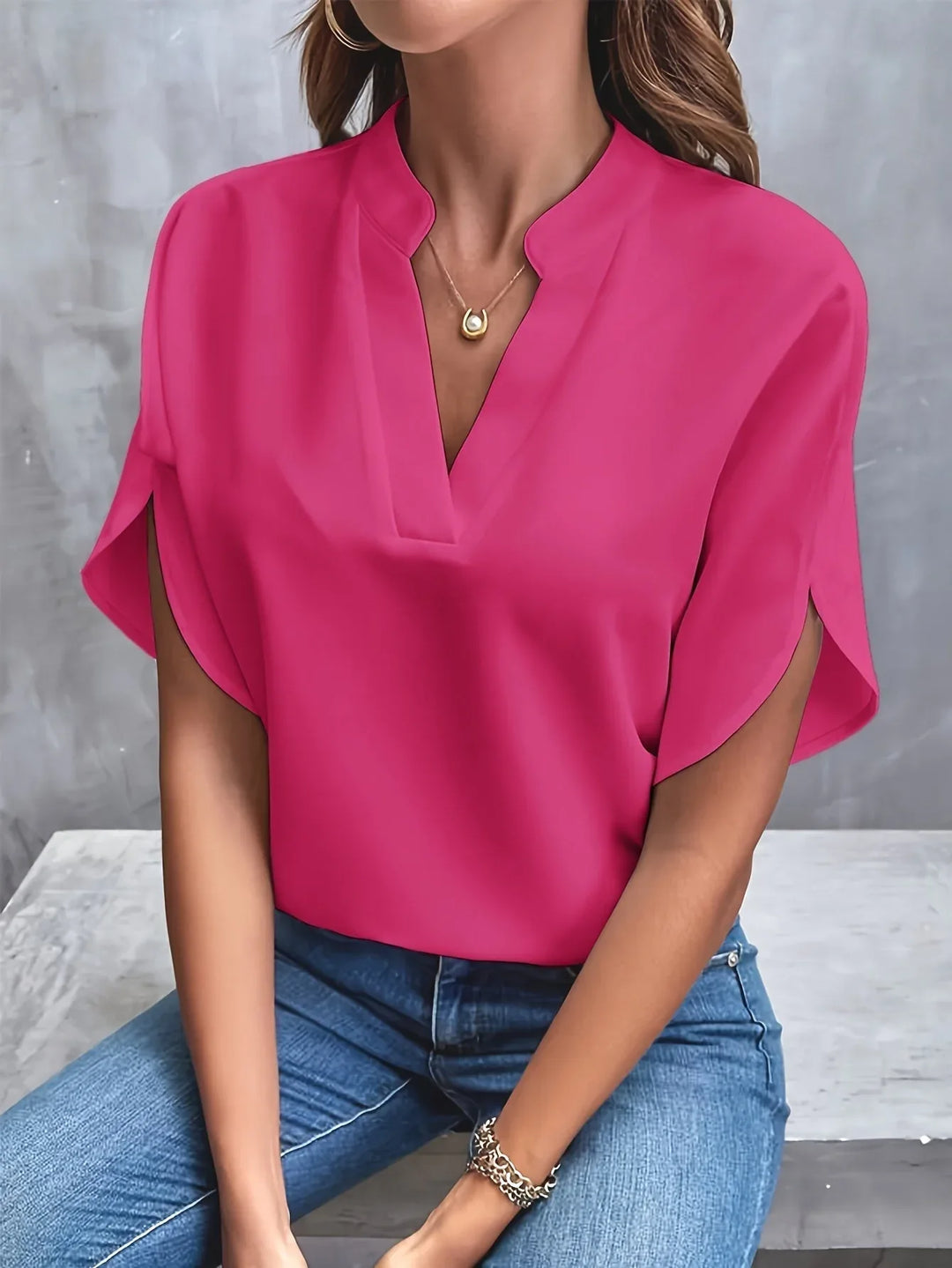 DELANEY™ - Elegant Modern Blouse - MABEL LONDON