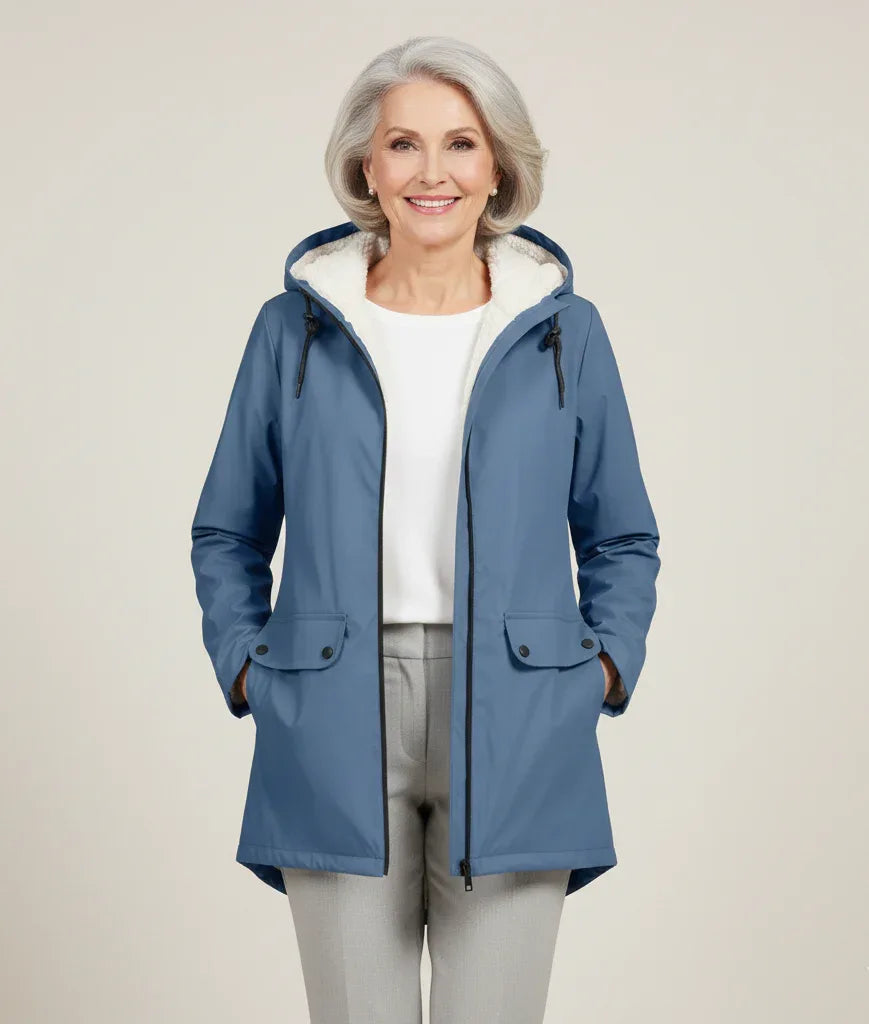 Evelynne | Winter Fur Jacket - MABEL LONDON