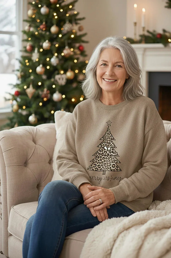 Luna – Fluffy Heart-Button Knit Sweater - MABEL LONDON