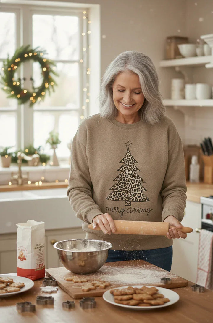 Luna – Fluffy Heart-Button Knit Sweater - MABEL LONDON