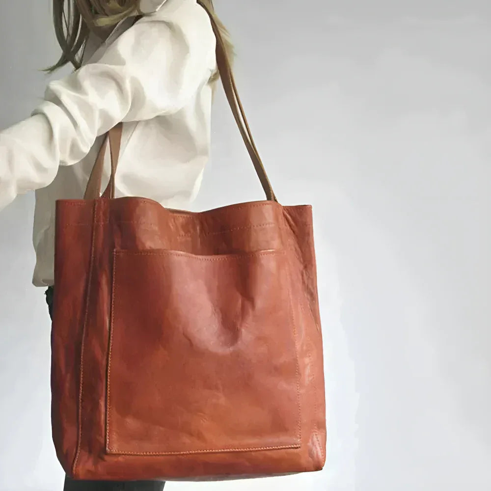 Lorena’s Modern Chic | Stylish Leather Bag - MABEL LONDON