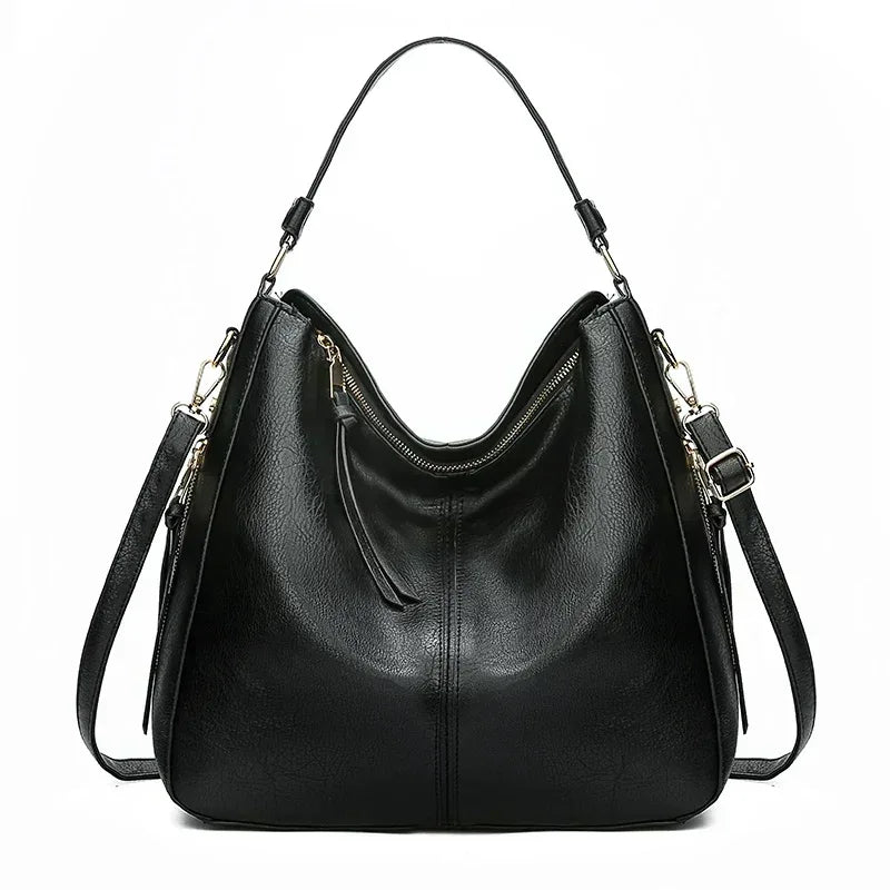 Coralie | Leather Shoulder Bag - MABEL LONDON