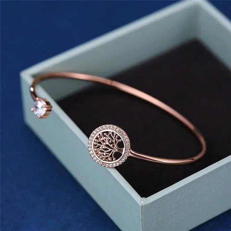 Tree of Life Adjustable Bracelet - MABEL LONDON