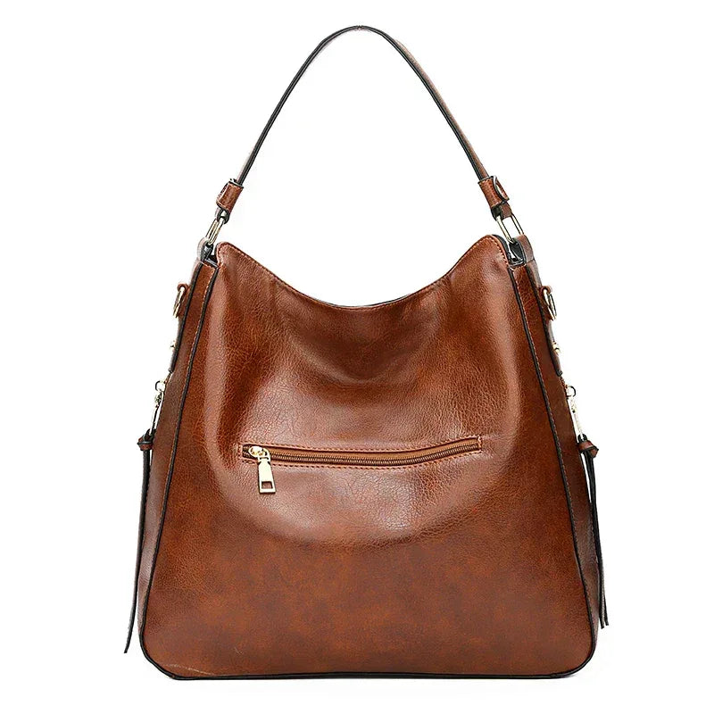 Coralie | Leather Shoulder Bag - MABEL LONDON