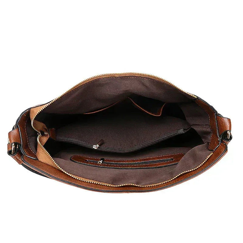 Coralie | Leather Shoulder Bag - MABEL LONDON