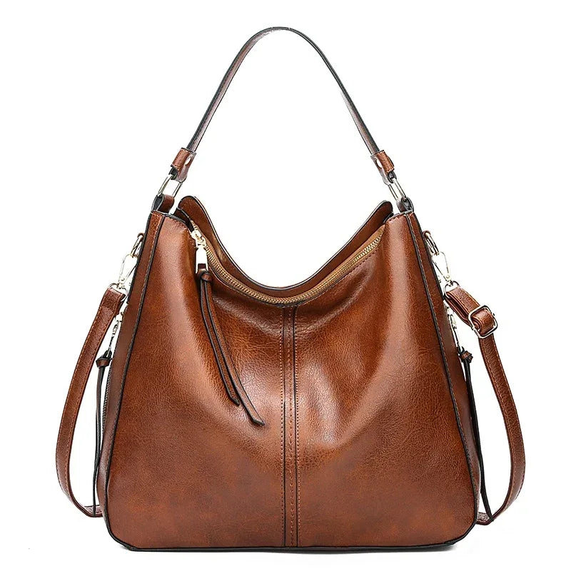 Coralie | Leather Shoulder Bag - MABEL LONDON