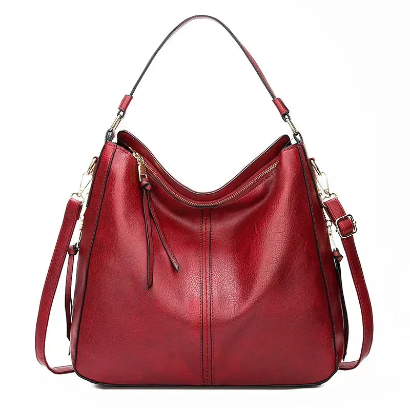 Coralie | Leather Shoulder Bag - MABEL LONDON