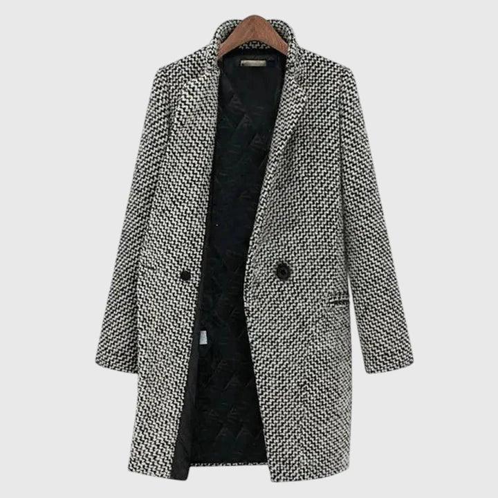 Madelyn - Comfortable Long Coat - MABEL LONDON