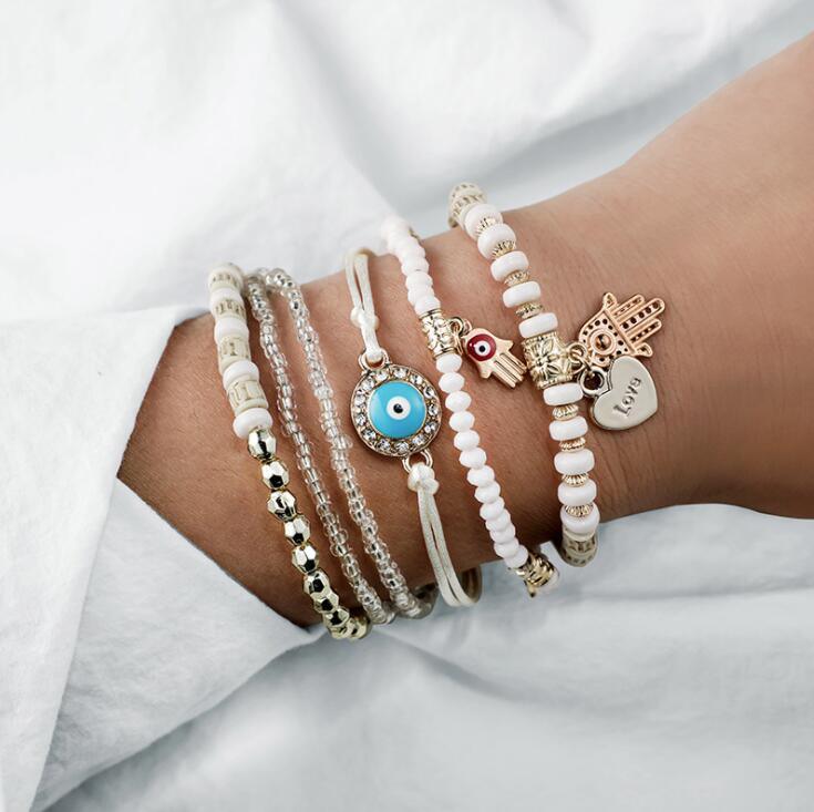 PAULA™ - Hamsa Bracelet Bundle - MABEL LONDON