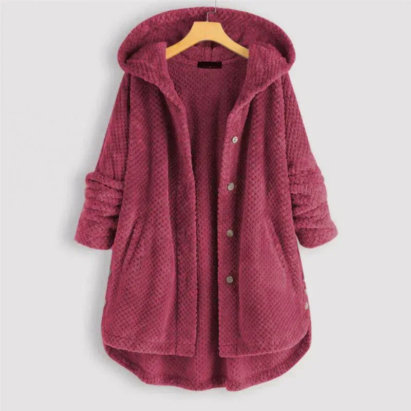 NIAH™ - Cosy Hooded Coat - MABEL LONDON