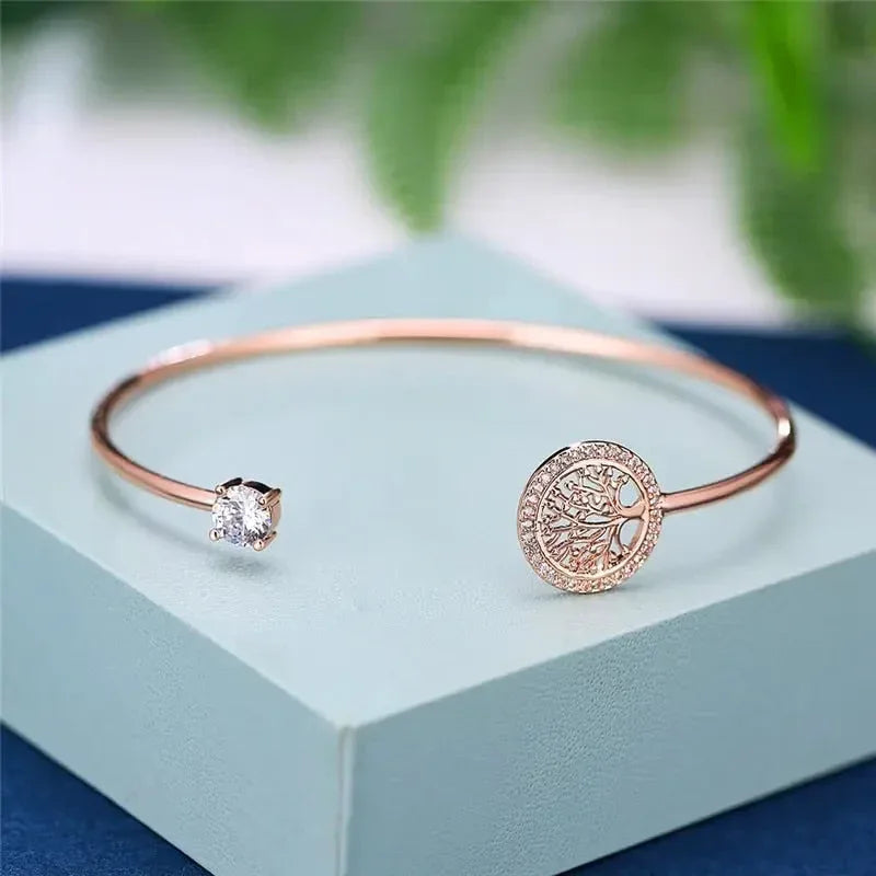 Tree of Life Adjustable Bracelet - MABEL LONDON