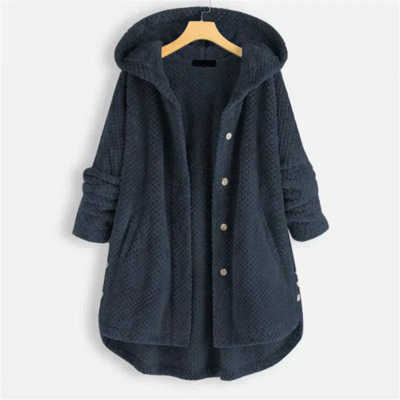 NIAH™ - Cosy Hooded Coat - MABEL LONDON