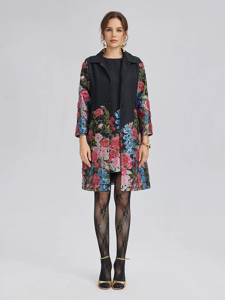 Luna - Floral Versatility Jacket - MABEL LONDON