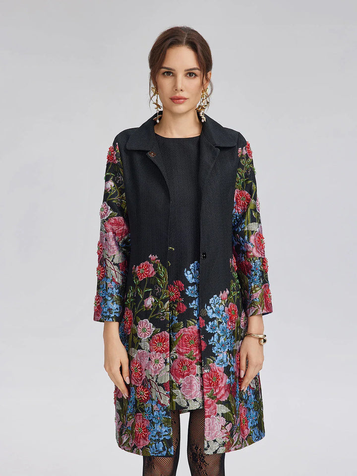 Luna - Floral Versatility Jacket - MABEL LONDON