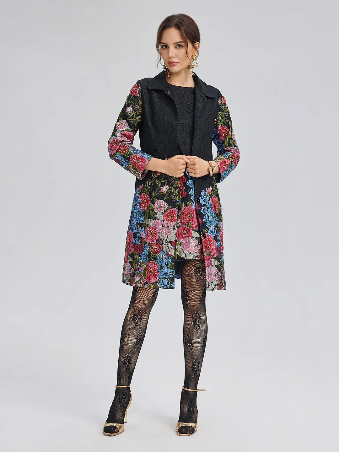 Luna - Floral Versatility Jacket - MABEL LONDON