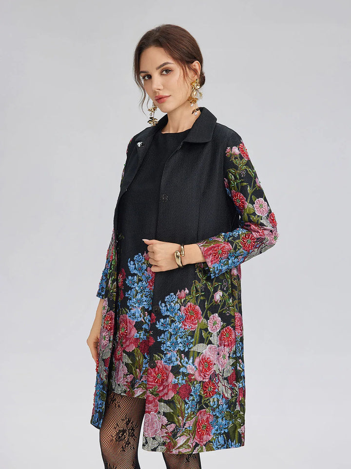 Luna - Floral Versatility Jacket - MABEL LONDON