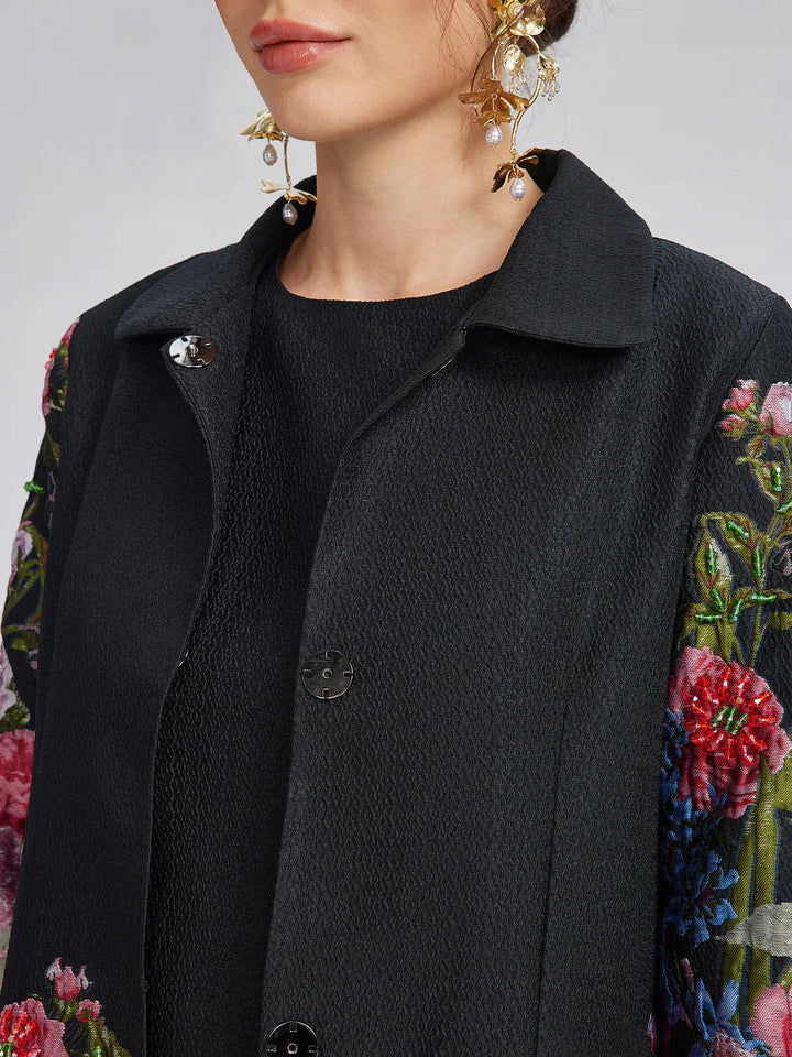 Luna - Floral Versatility Jacket - MABEL LONDON