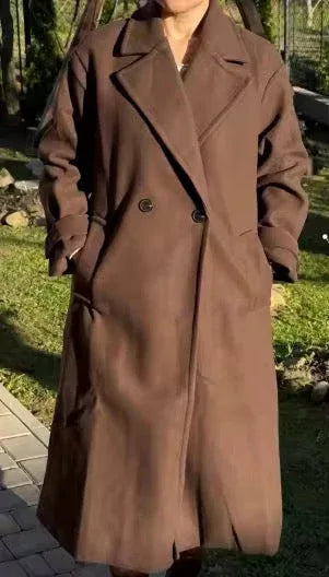 Elora - Longline Luxe Coat - MABEL LONDON