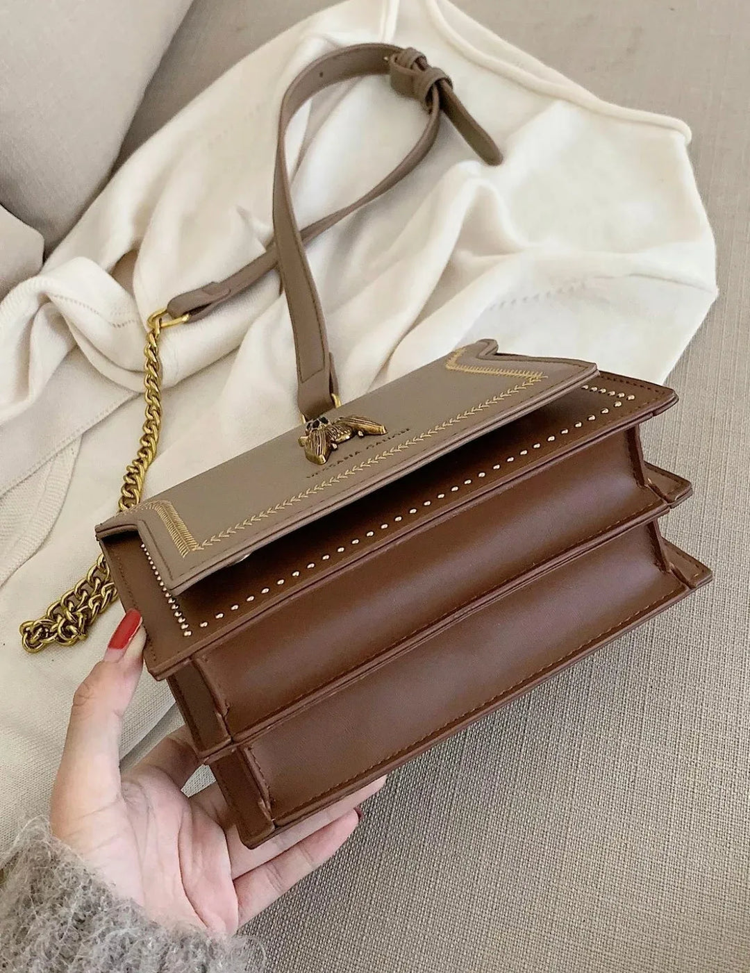 SIMONE™ - Timeless Luxury Chain Bag - MABEL LONDON