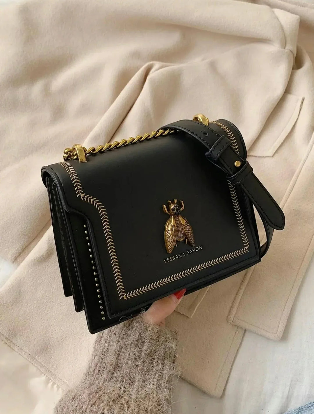 SIMONE™ - Timeless Luxury Chain Bag - MABEL LONDON