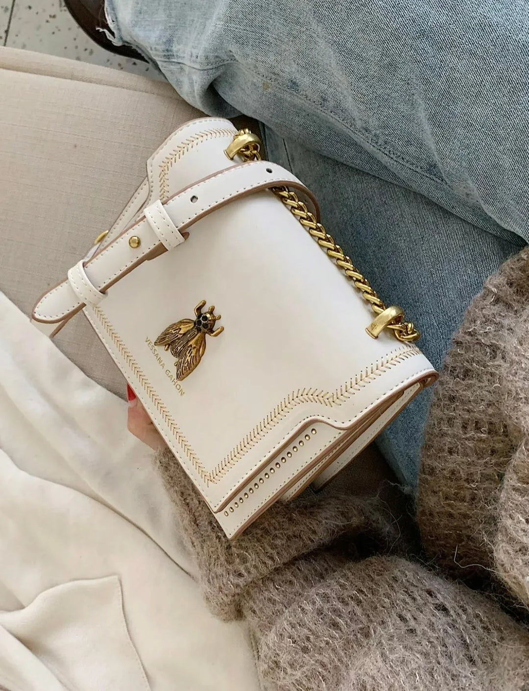 SIMONE™ - Timeless Luxury Chain Bag - MABEL LONDON