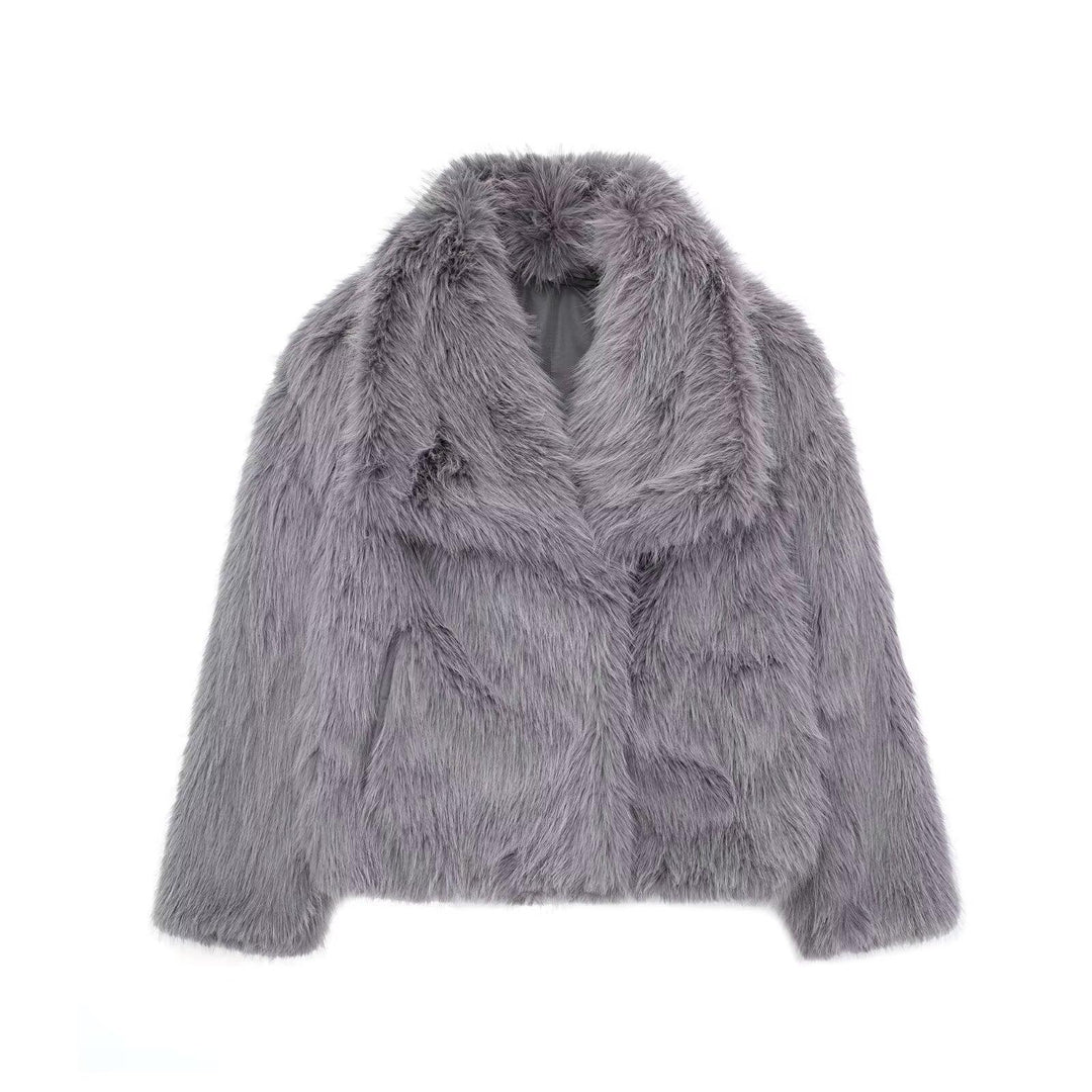 Fiorina | Faux Fur Jacket - MABEL LONDON
