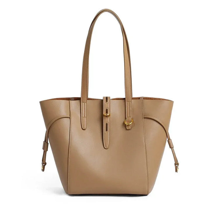 Elodie Lock Buckle Tote Bag - MABEL LONDON
