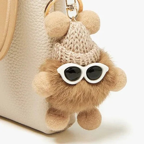 Rabbit Genuine Leather Mini Crossbody Phone Bag - MABEL LONDON