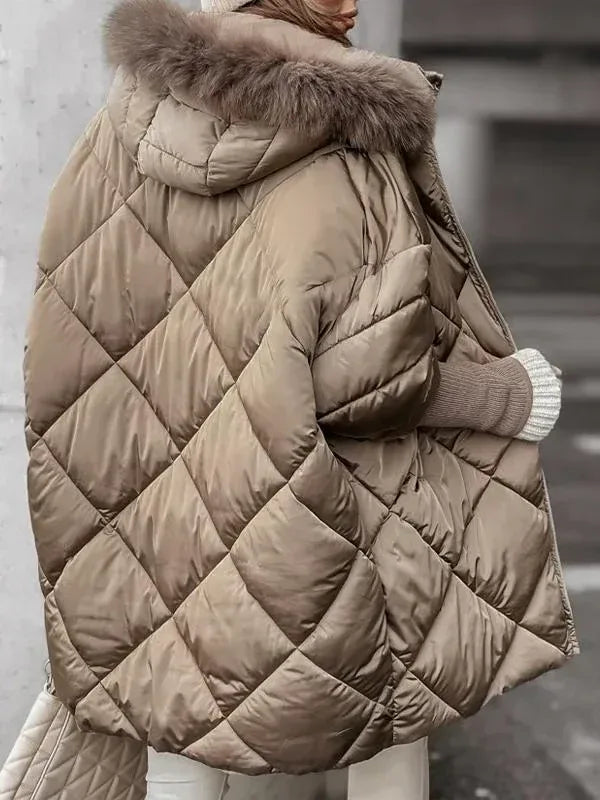 KARINA™ - Quilted Luxe Winter Jacket - MABEL LONDON