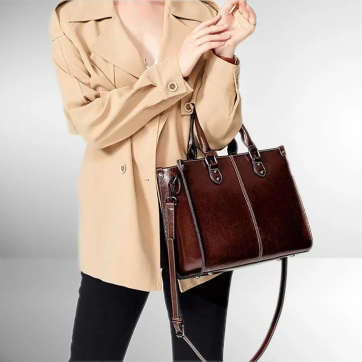 Elegant Tote - Classic and Functional - MABEL LONDON