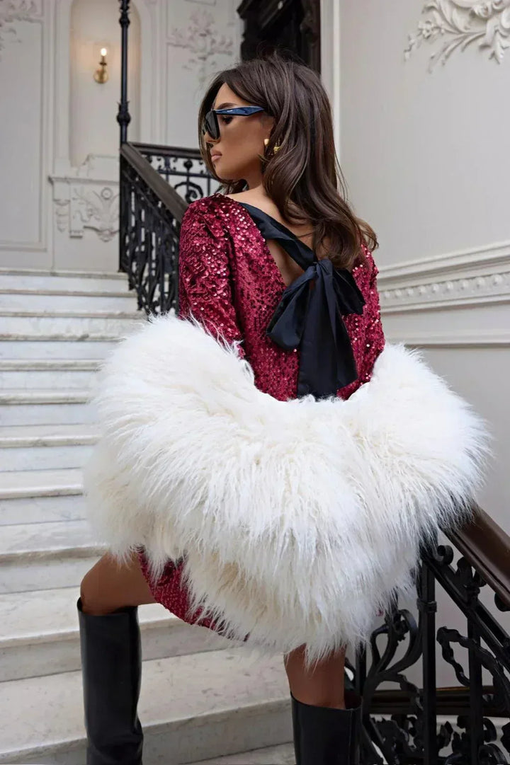 LUMINA™ - Sparkling Elegance Dress - MABEL LONDON