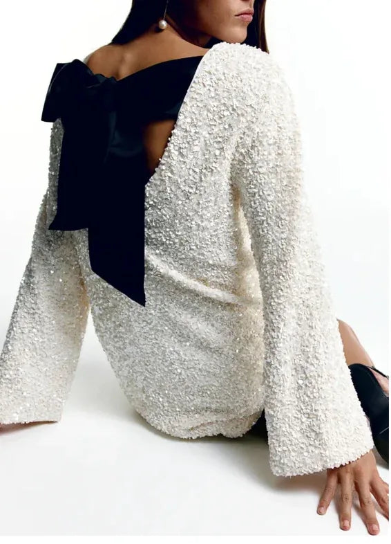 LUMINA™ - Sparkling Elegance Dress - MABEL LONDON