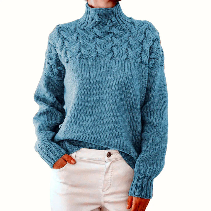 Elena | Warm Knitted Turtleneck - MABEL LONDON