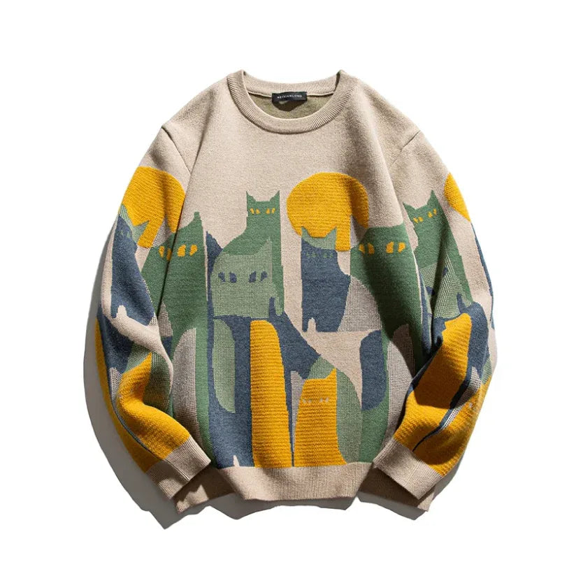 TAIGA™ - Unisex Cat Sweater - MABEL LONDON