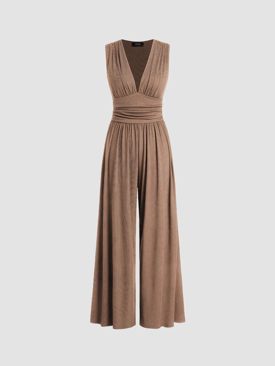 CHARITY – Chic Sleeveless Wide-Leg Jumpsuit - MABEL LONDON