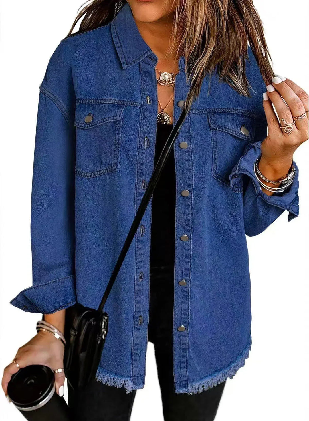 ROXANE™ - Classic Everyday Denim Jacket - MABEL LONDON