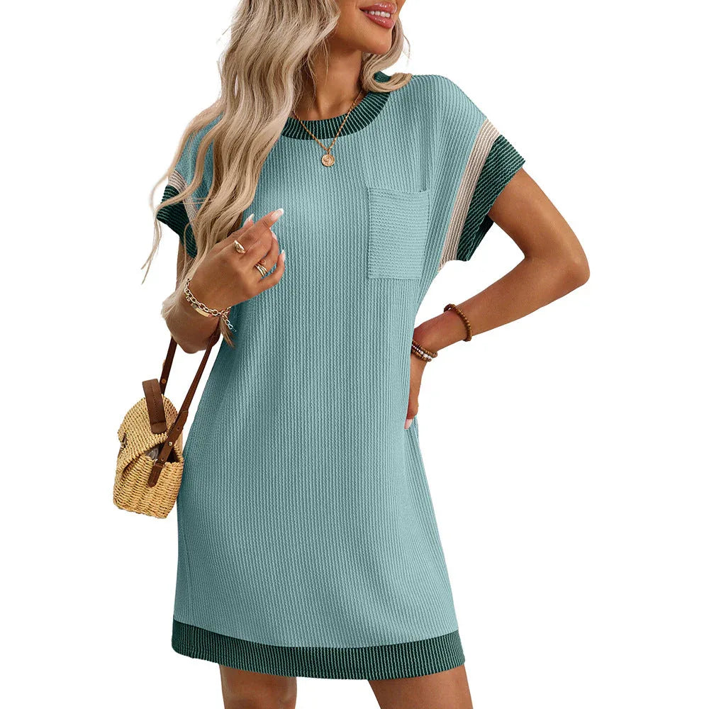 TAMRYN™ – Comfy Lightweight Ribbed Summer Dress - MABEL LONDON