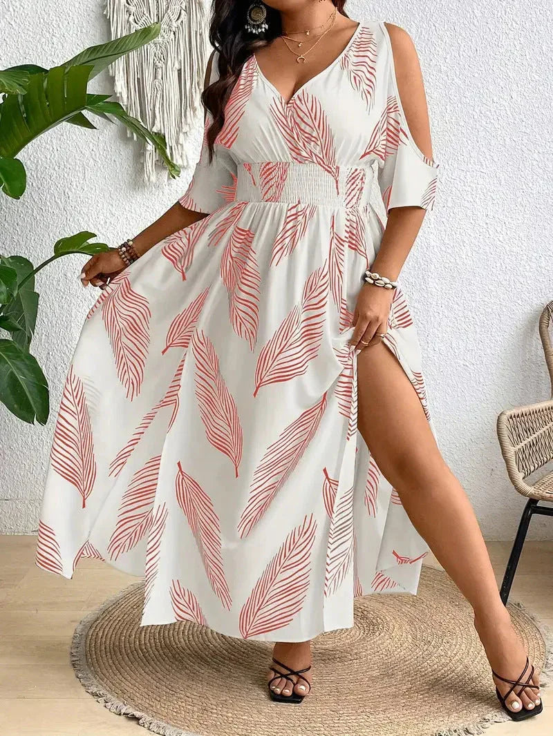 SIZAINE™ – Comfy Plus Size Casual Flowy Summer Dress - MABEL LONDON