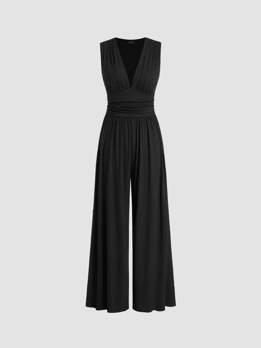 CHARITY – Chic Sleeveless Wide-Leg Jumpsuit - MABEL LONDON
