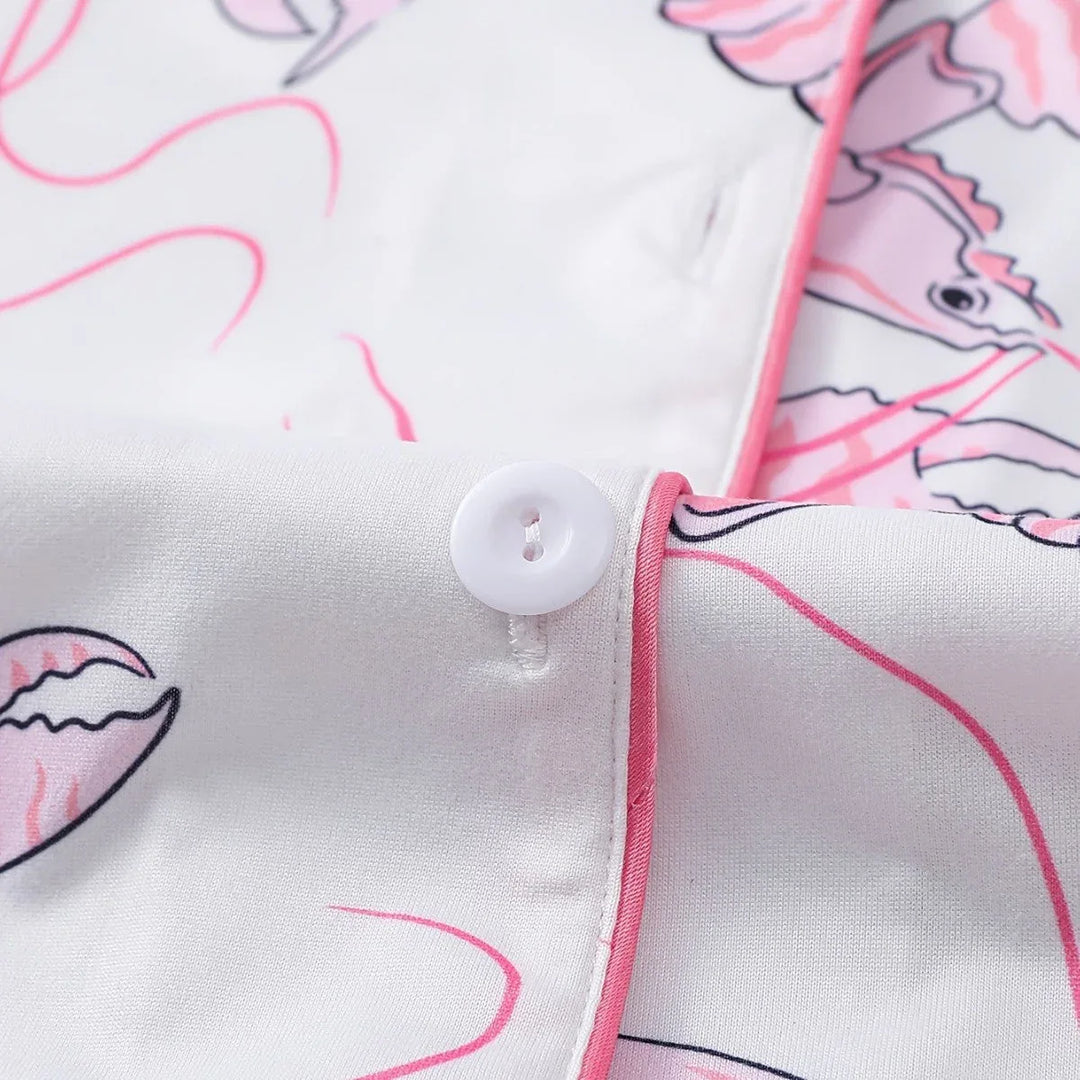 PIPER™ - Lightweight Button-Front Lounge Co-Ord - MABEL LONDON