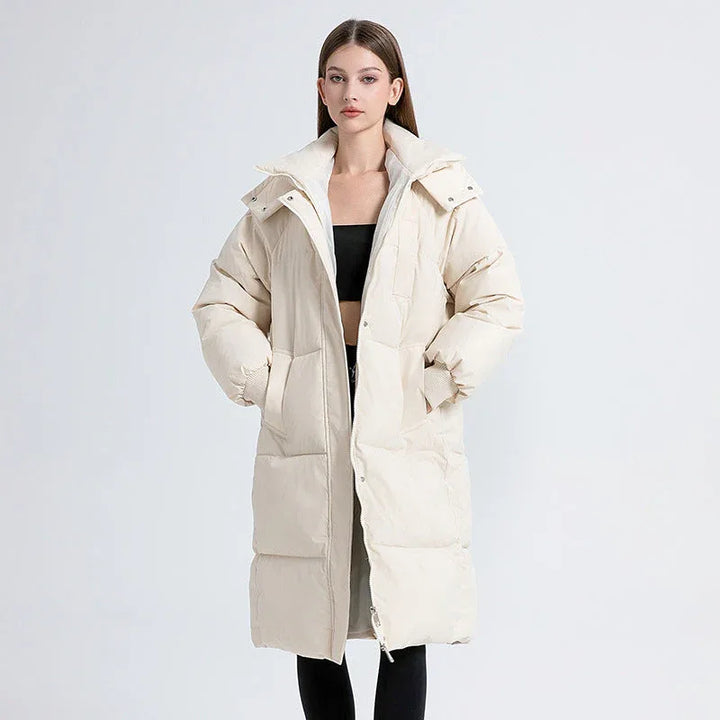 GIGATY™ - Classic Hooded Long Puffer Coat - MABEL LONDON