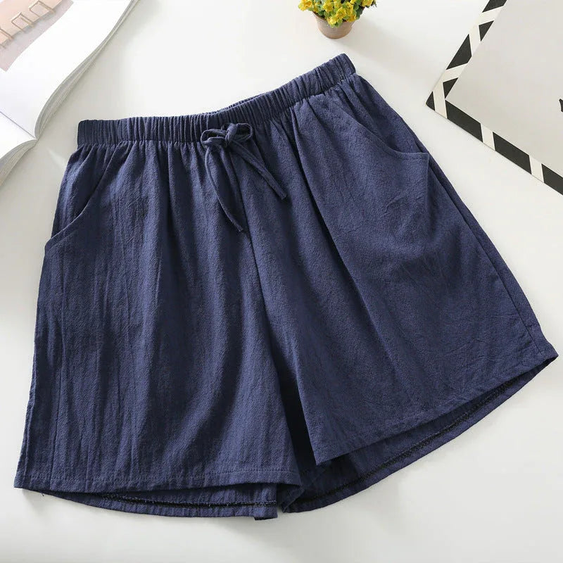 CAROLE™ – Minimalist Relaxed-Fit Shorts - MABEL LONDON