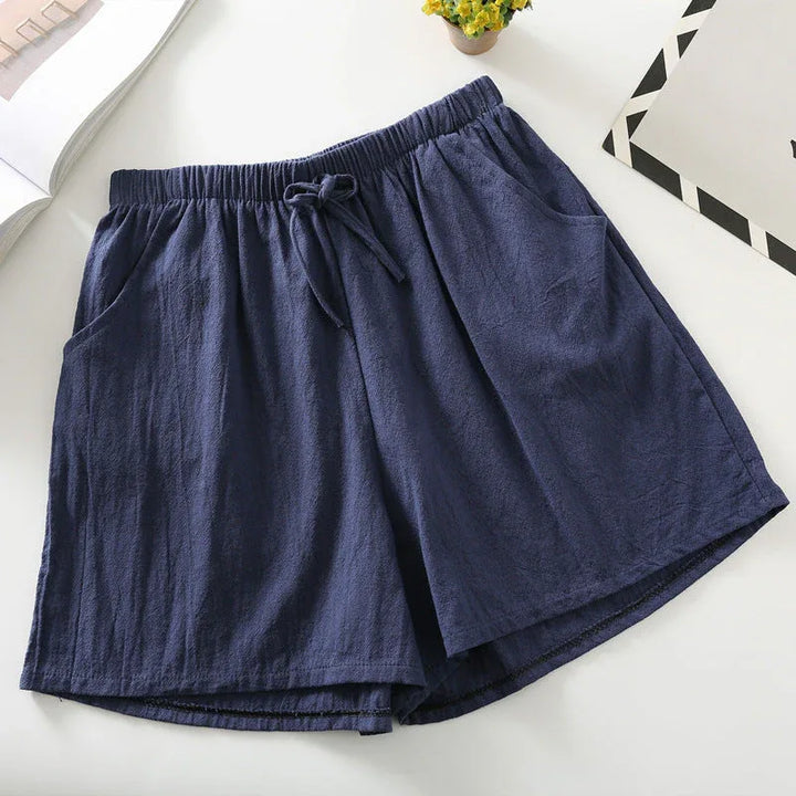 CAROLE™ – Minimalist Relaxed-Fit Shorts - MABEL LONDON