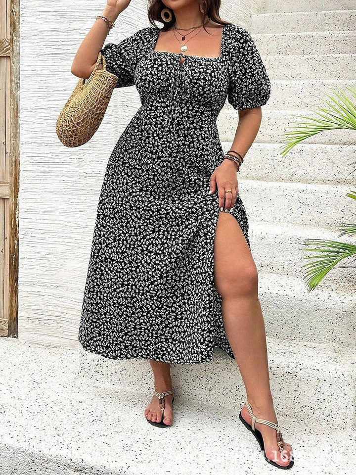 CLAIRE™ - Elegant Floral Maxi Dress - MABEL LONDON