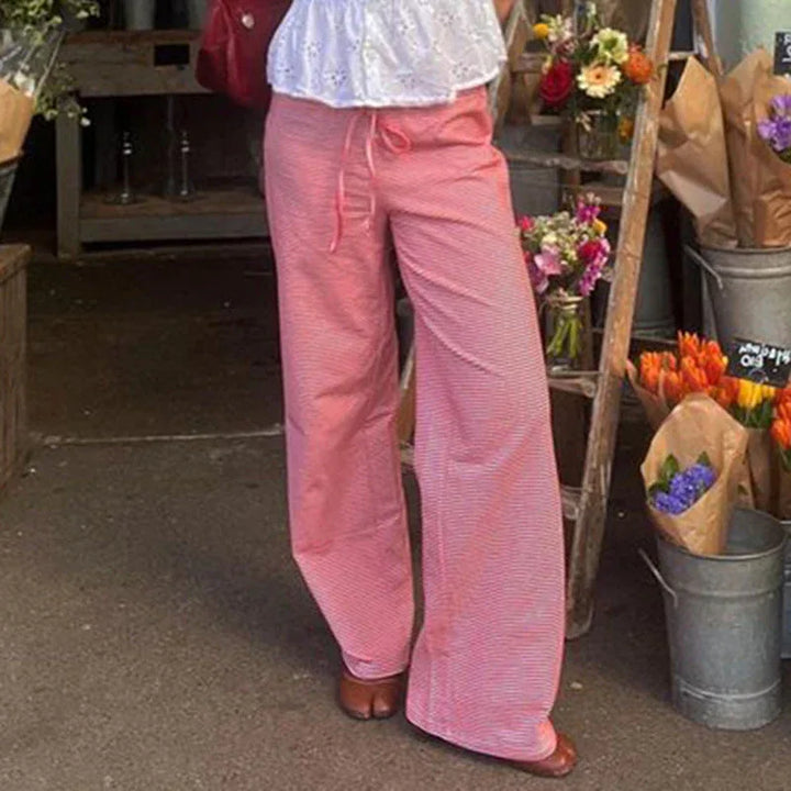 DONALYN™ – Everyday Slim-Fit Comfy Stripe Pants - MABEL LONDON