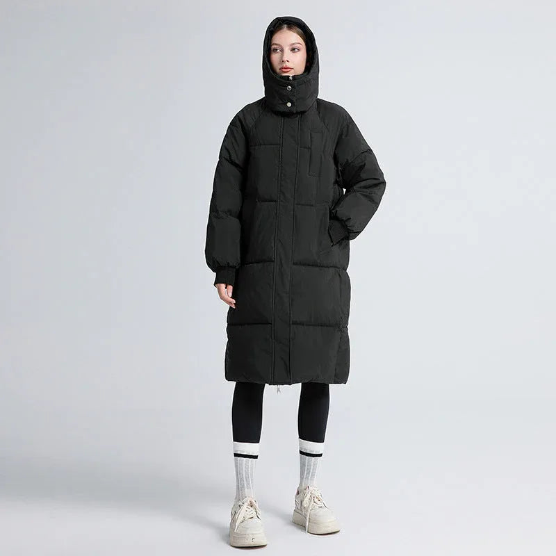 GIGATY™ - Classic Hooded Long Puffer Coat - MABEL LONDON